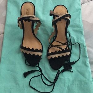 Schutz wrap heels - Size 7.5